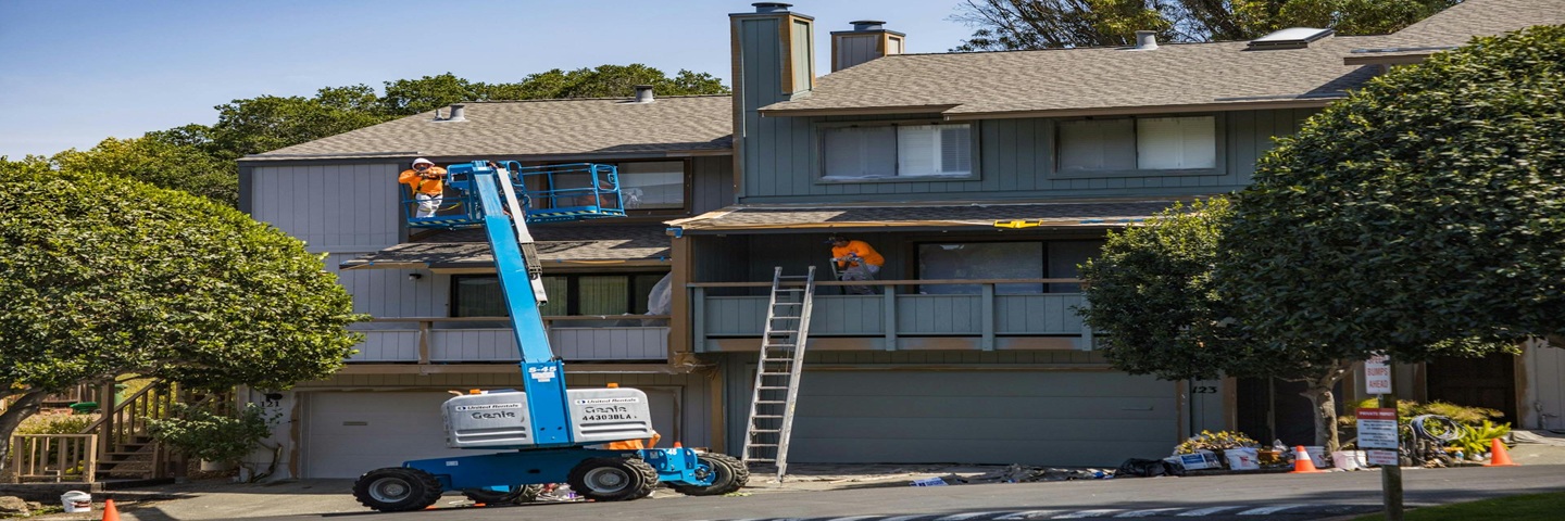 Painting crew on the job