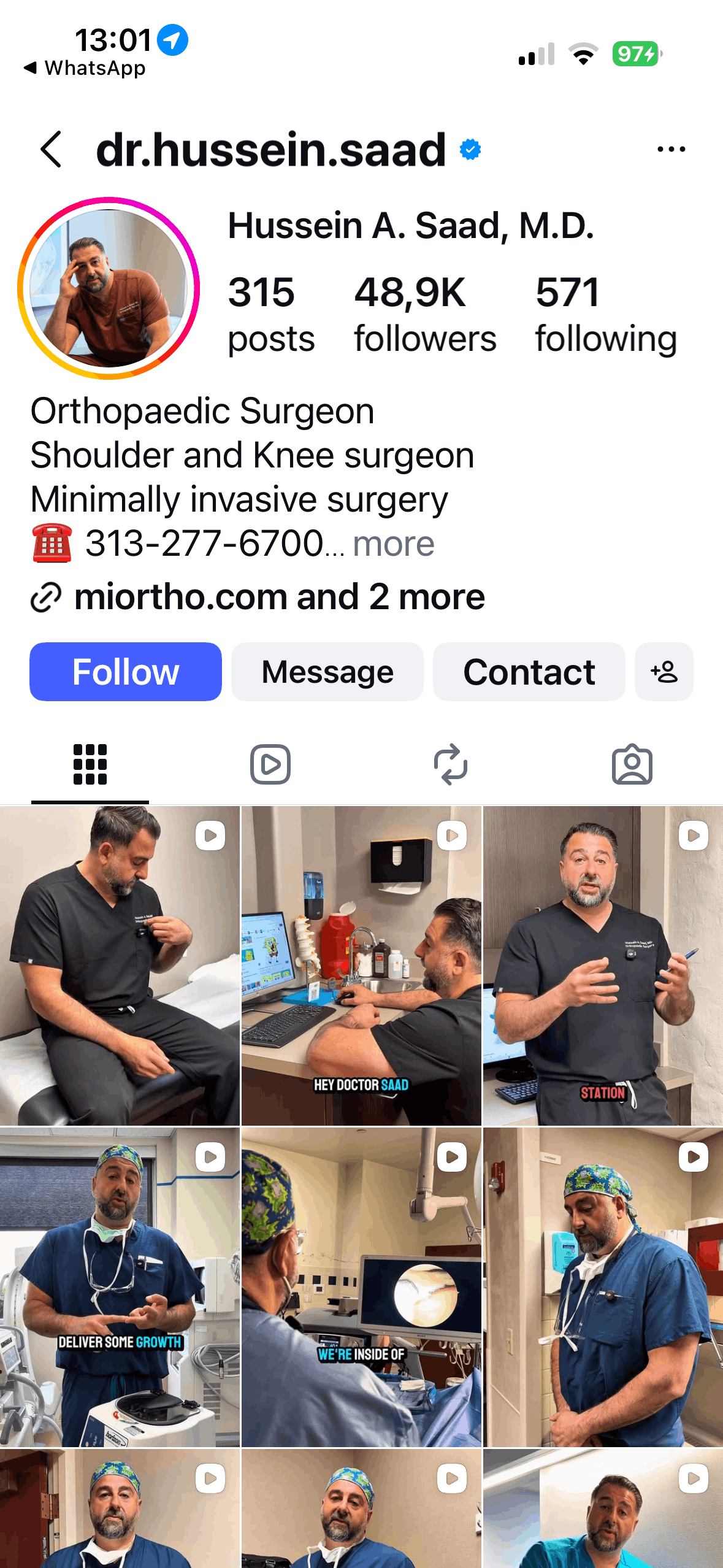 Client profile