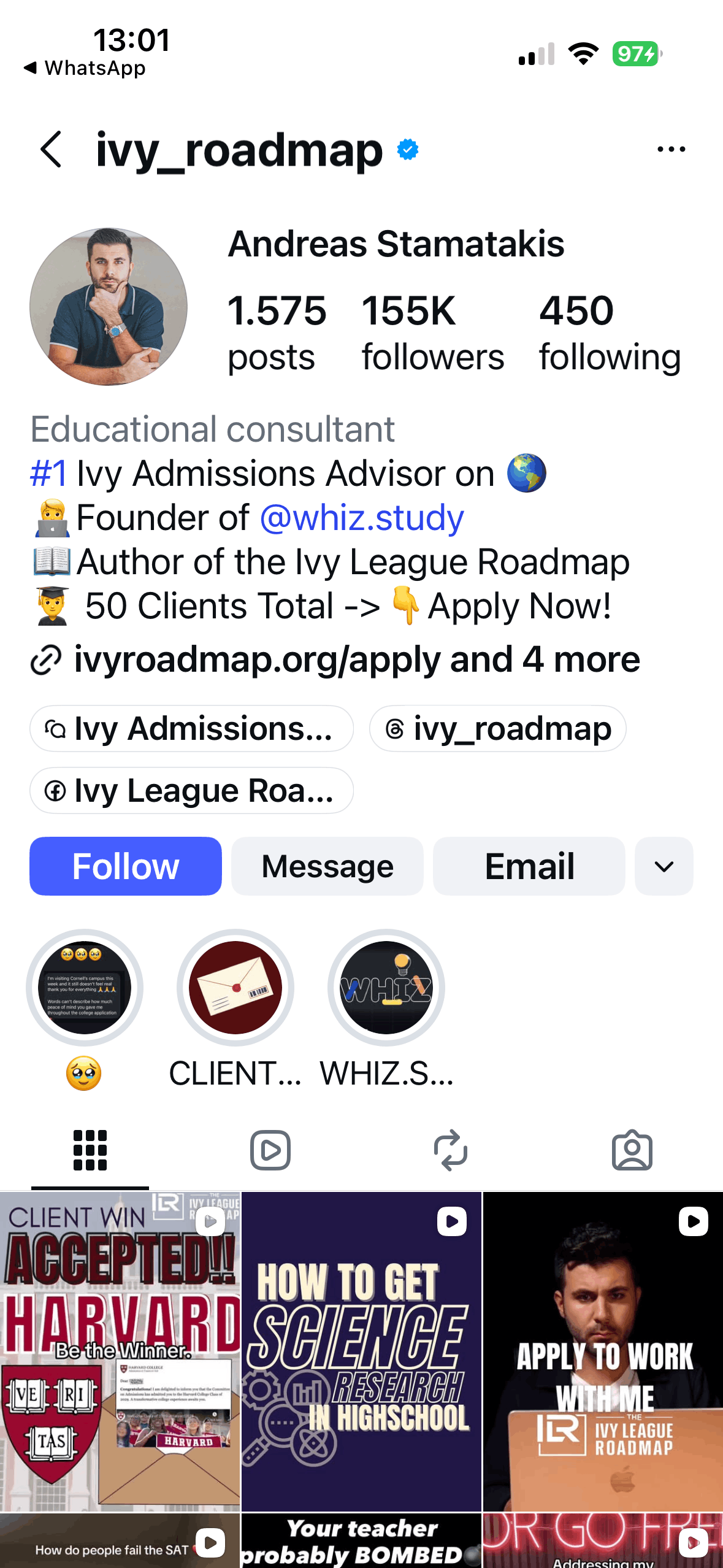 Client profile