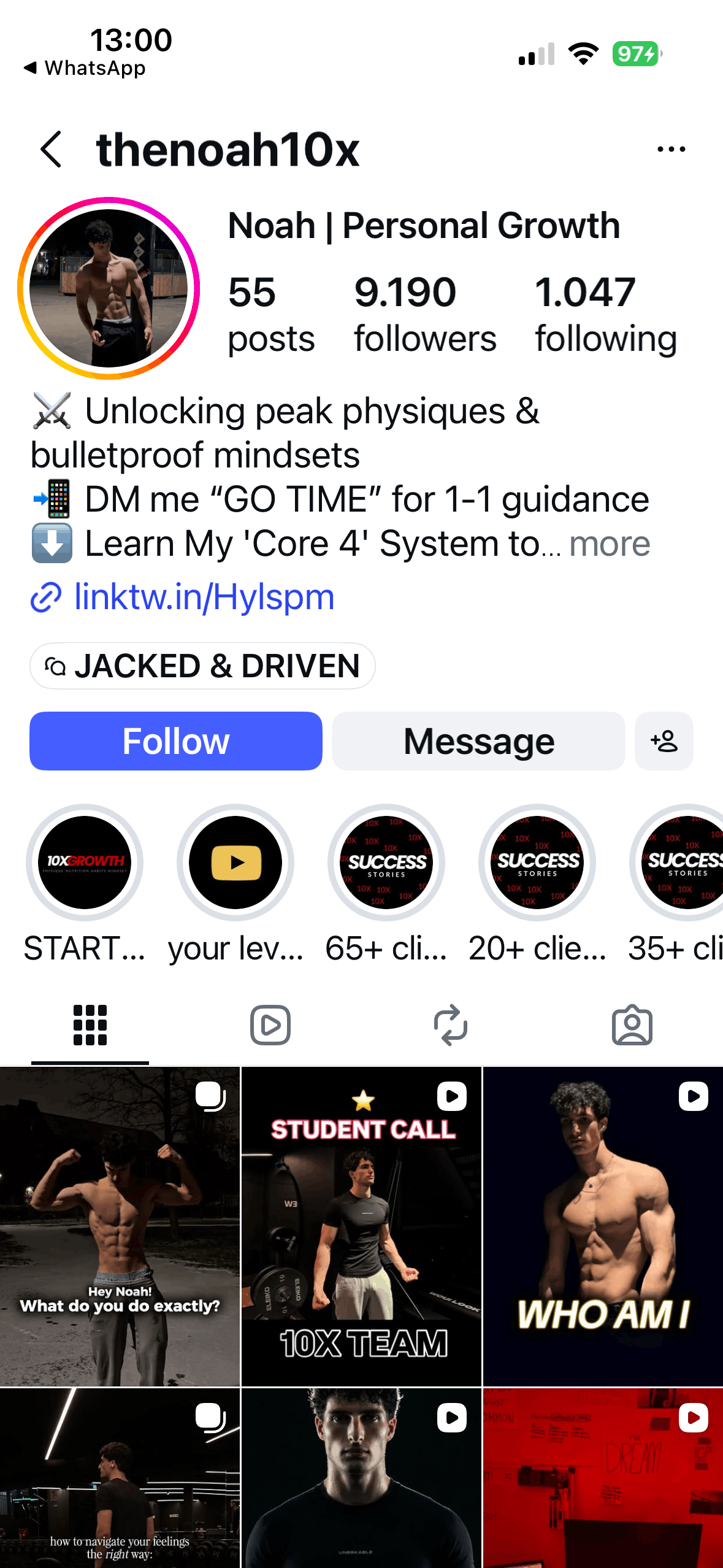 Client profile