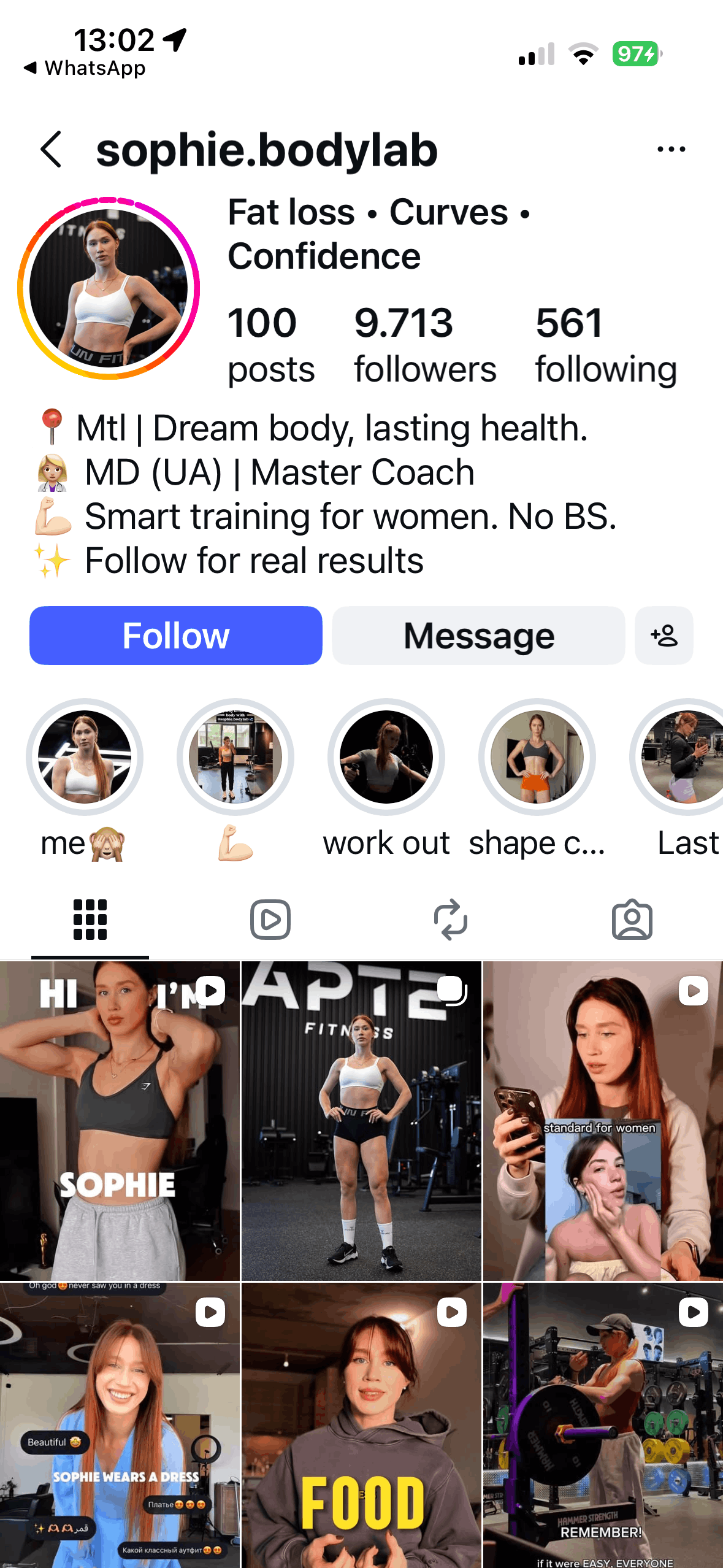 Client profile