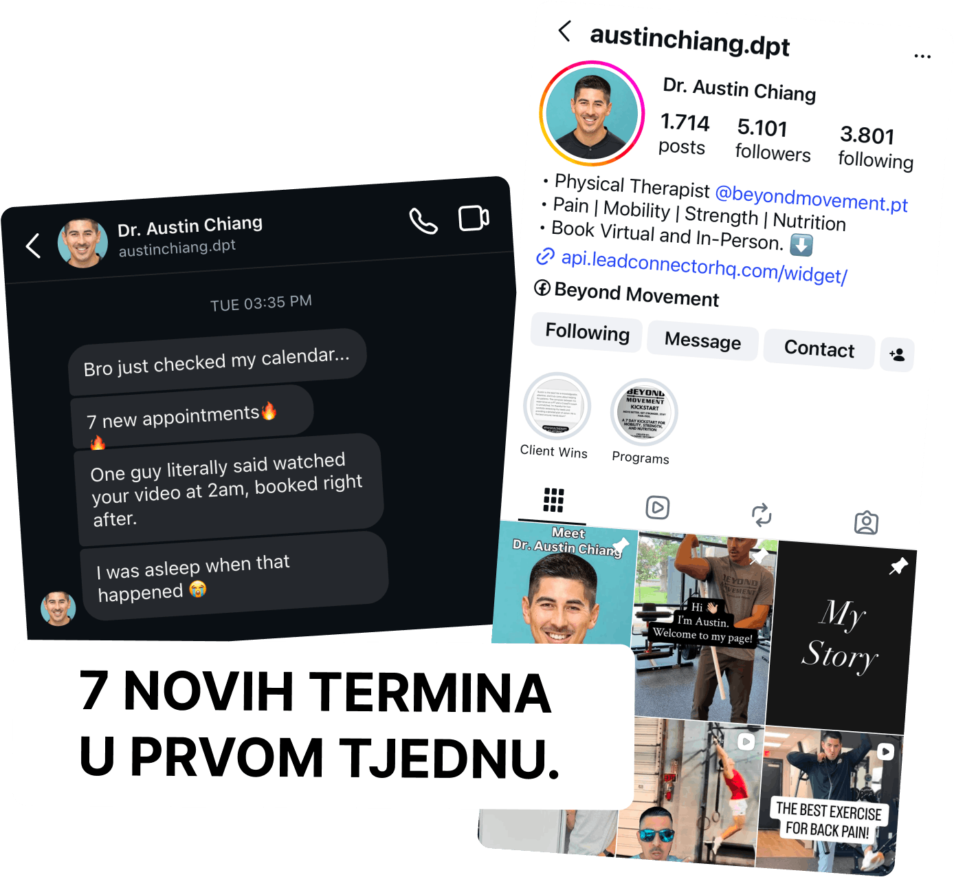 7 novih termina