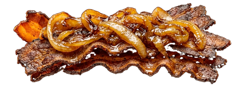 Crispy Bacon and Caramelized Grilled Onions