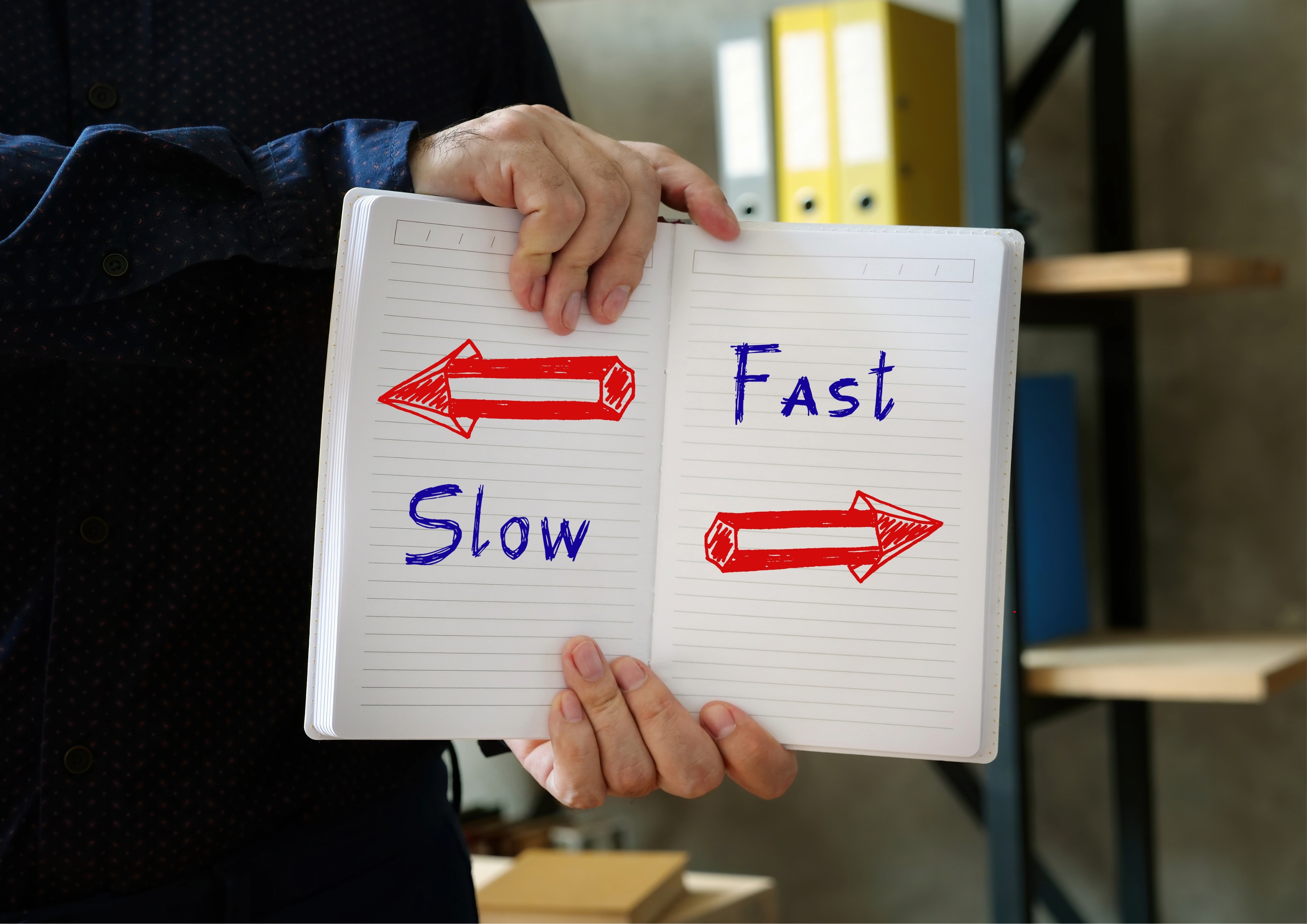 Going faster can actually slow things down