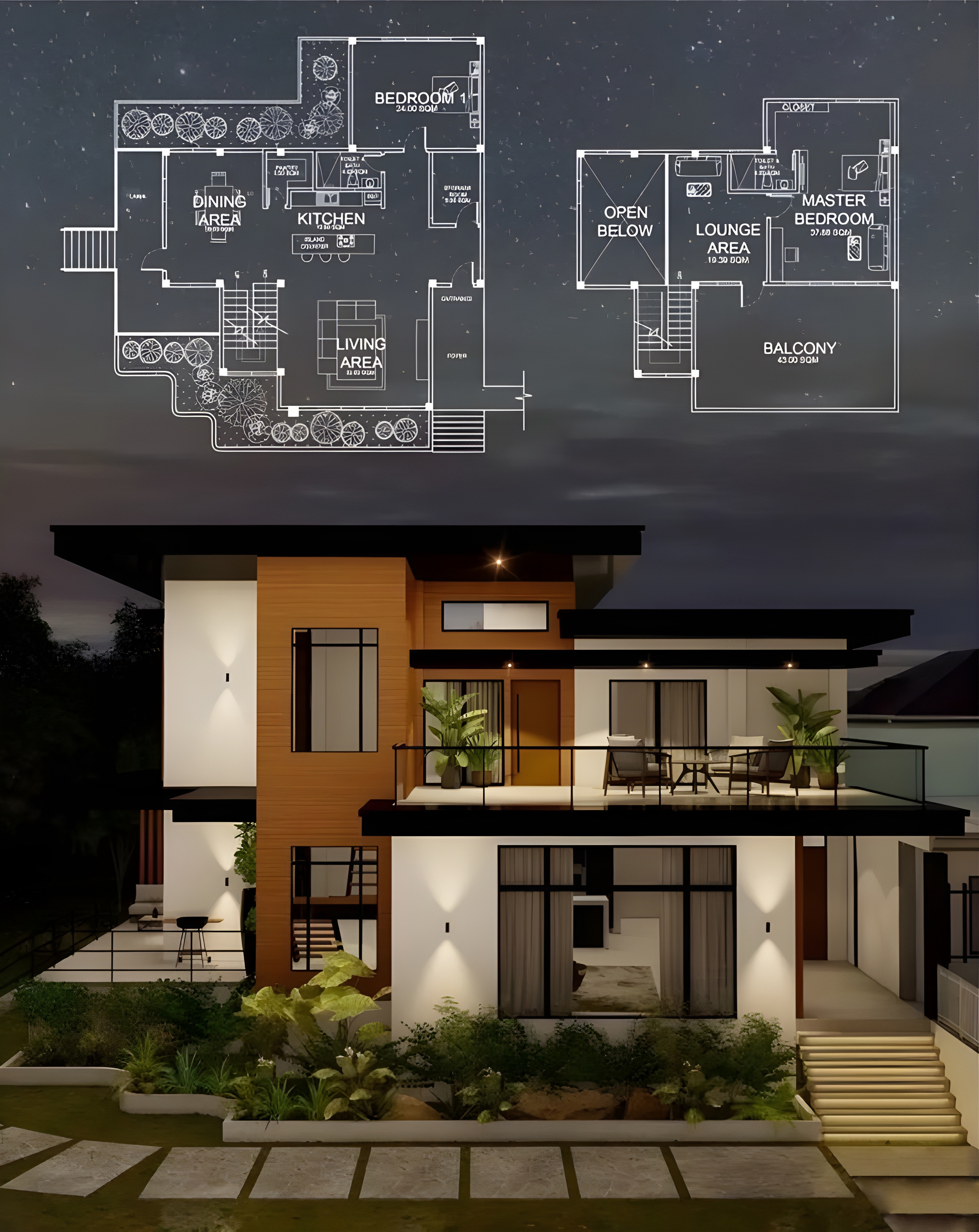 Modern Minimalist Villa