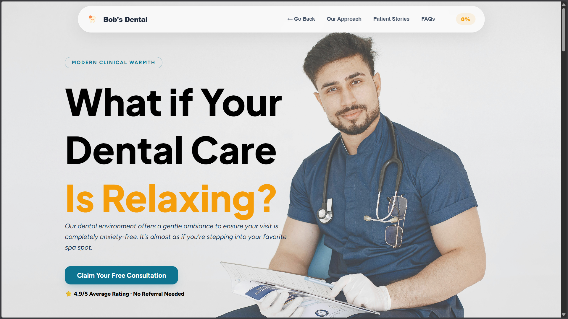 Bob's Dental Funnel