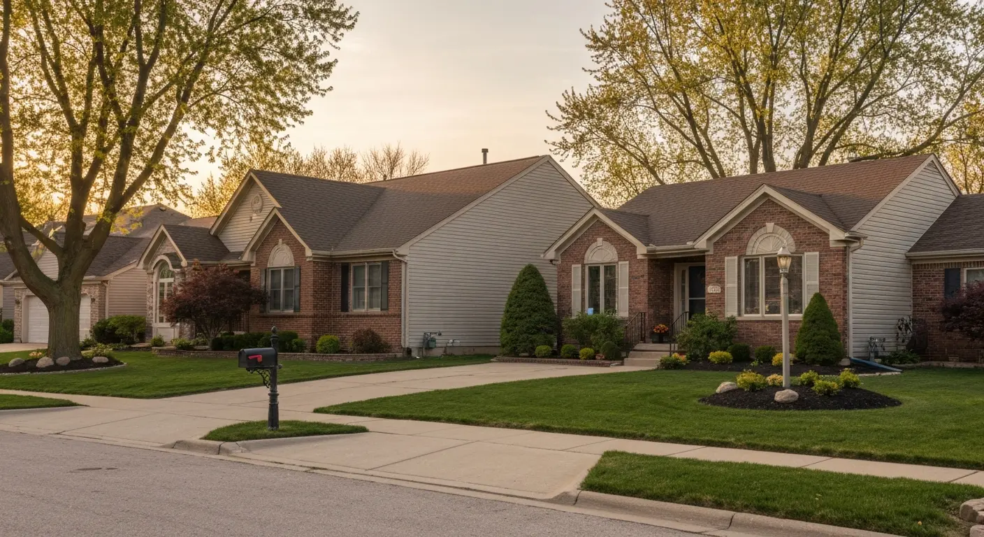 New Lenox neighborhood homes