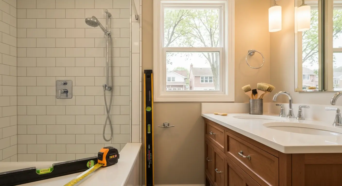 Complete bathroom renovation