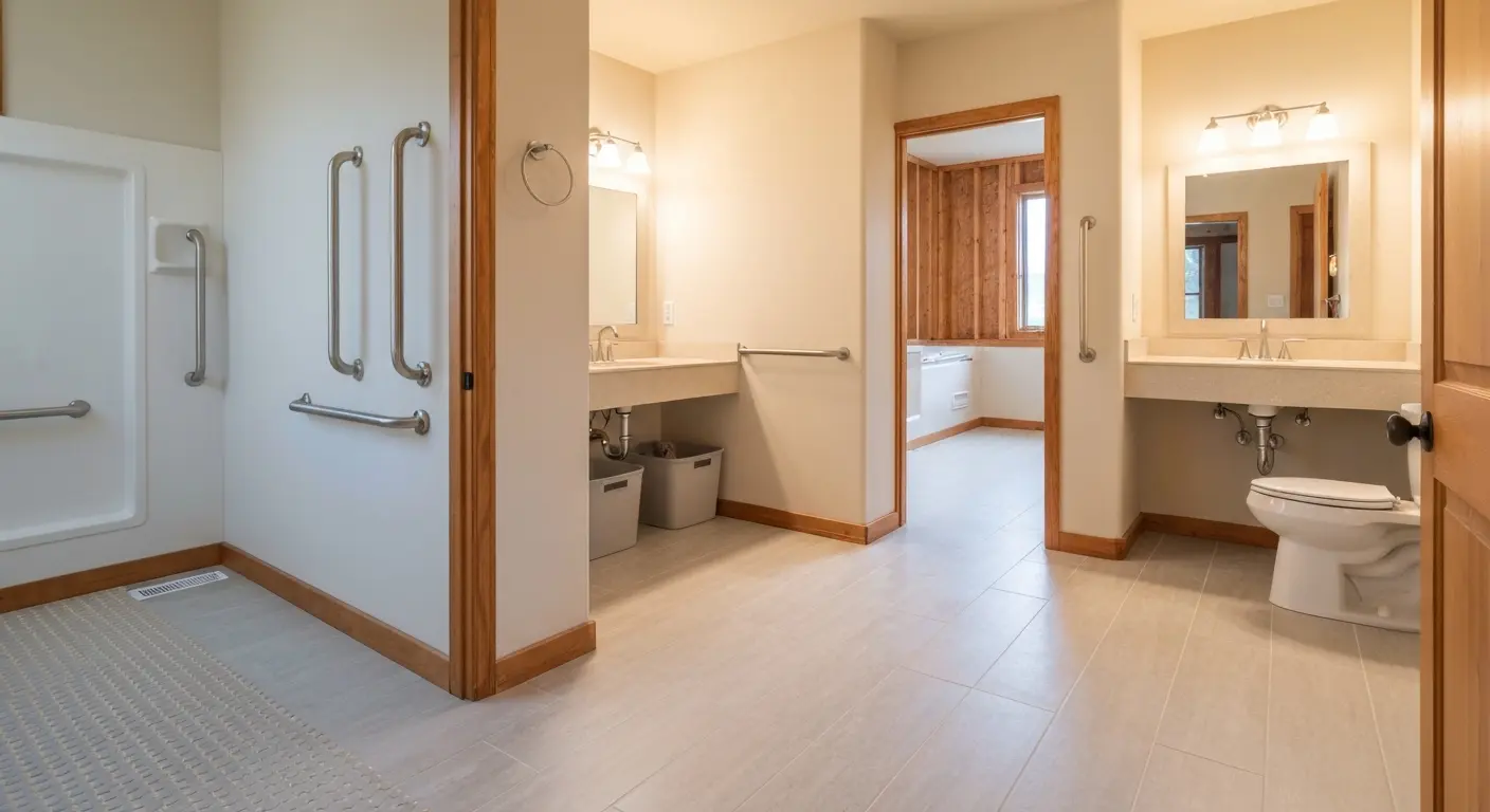 Accessible bathroom design