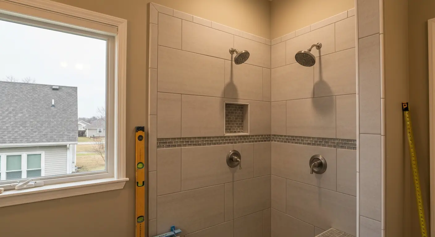 Shower remodel project