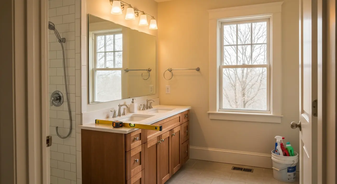 Complete bathroom remodel