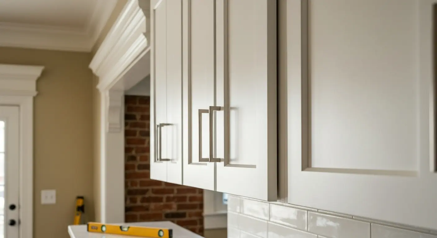 Kitchen cabinet refacing project in Lowell Indiana