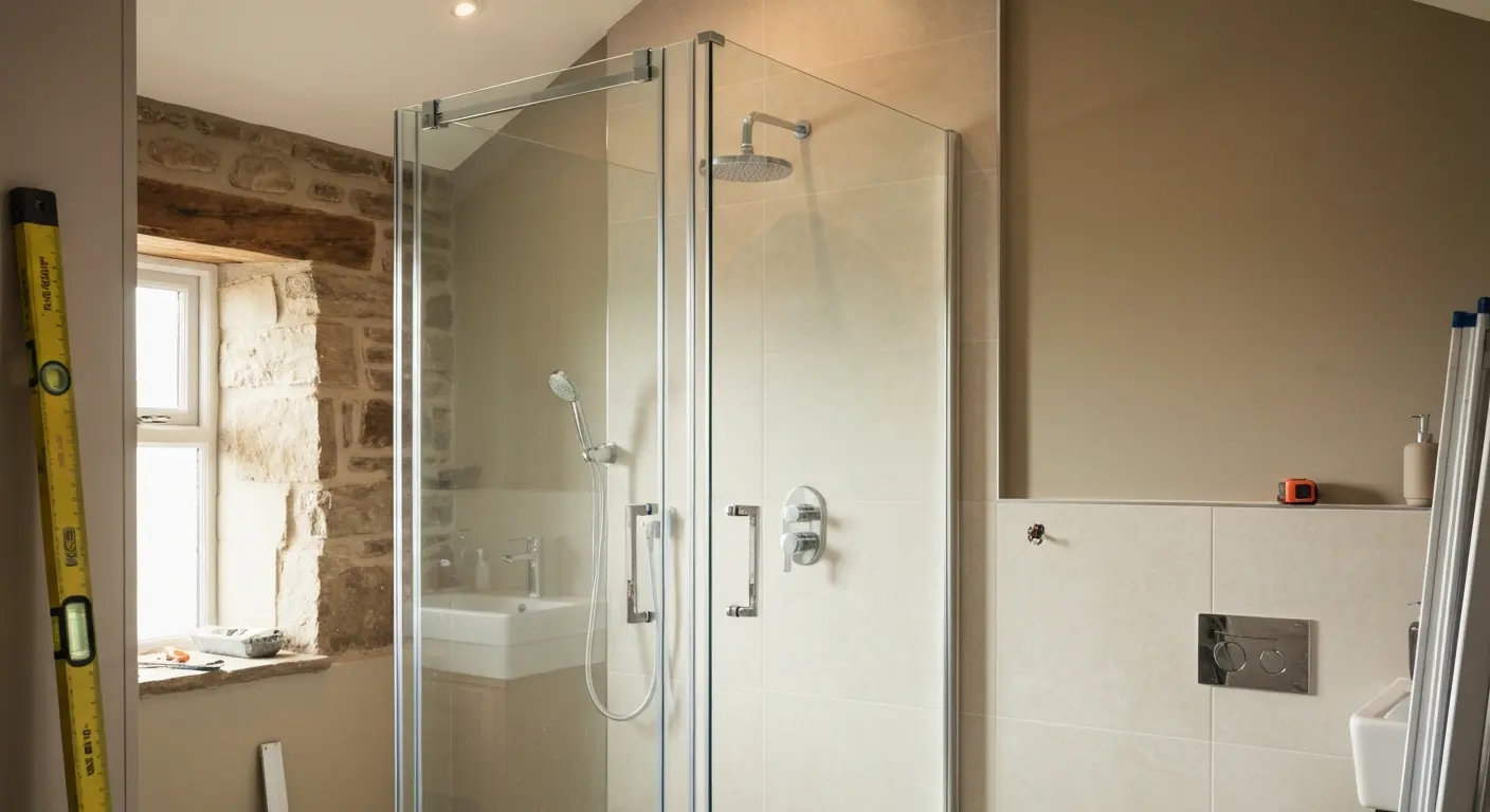 Shower and tub installation