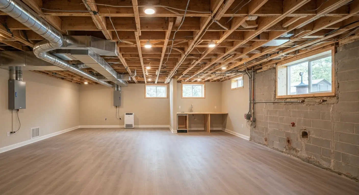 Basement remodeling