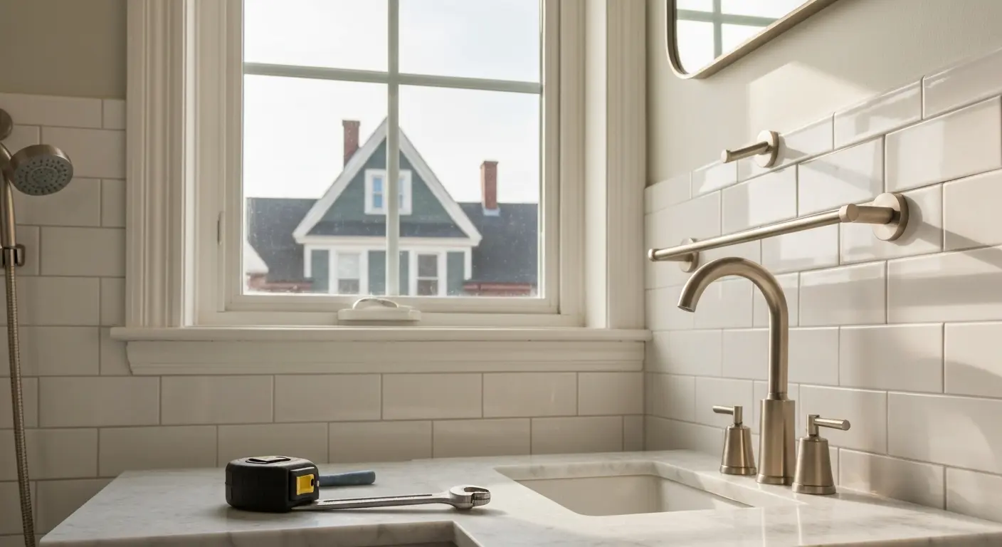Bathroom fixture upgrades