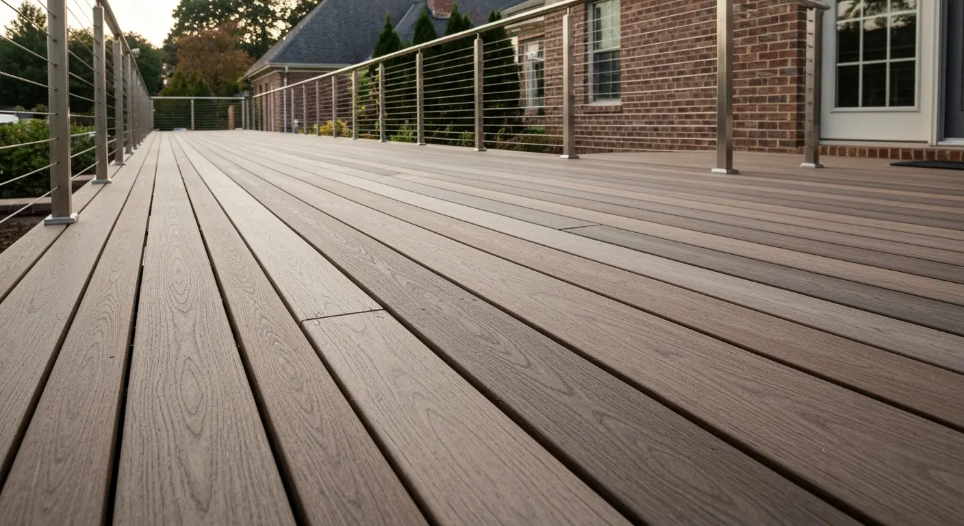 Composite deck materials