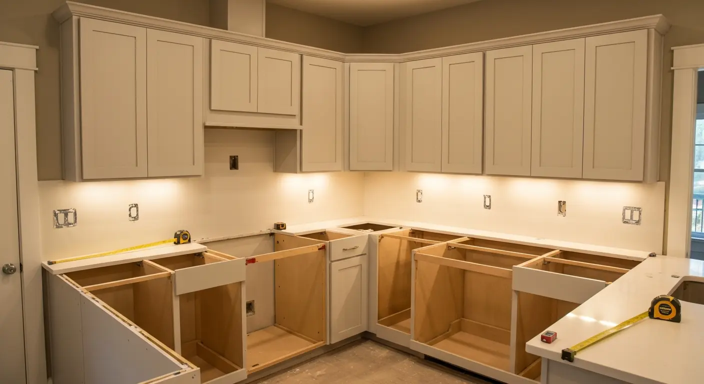 Kitchen remodeling project