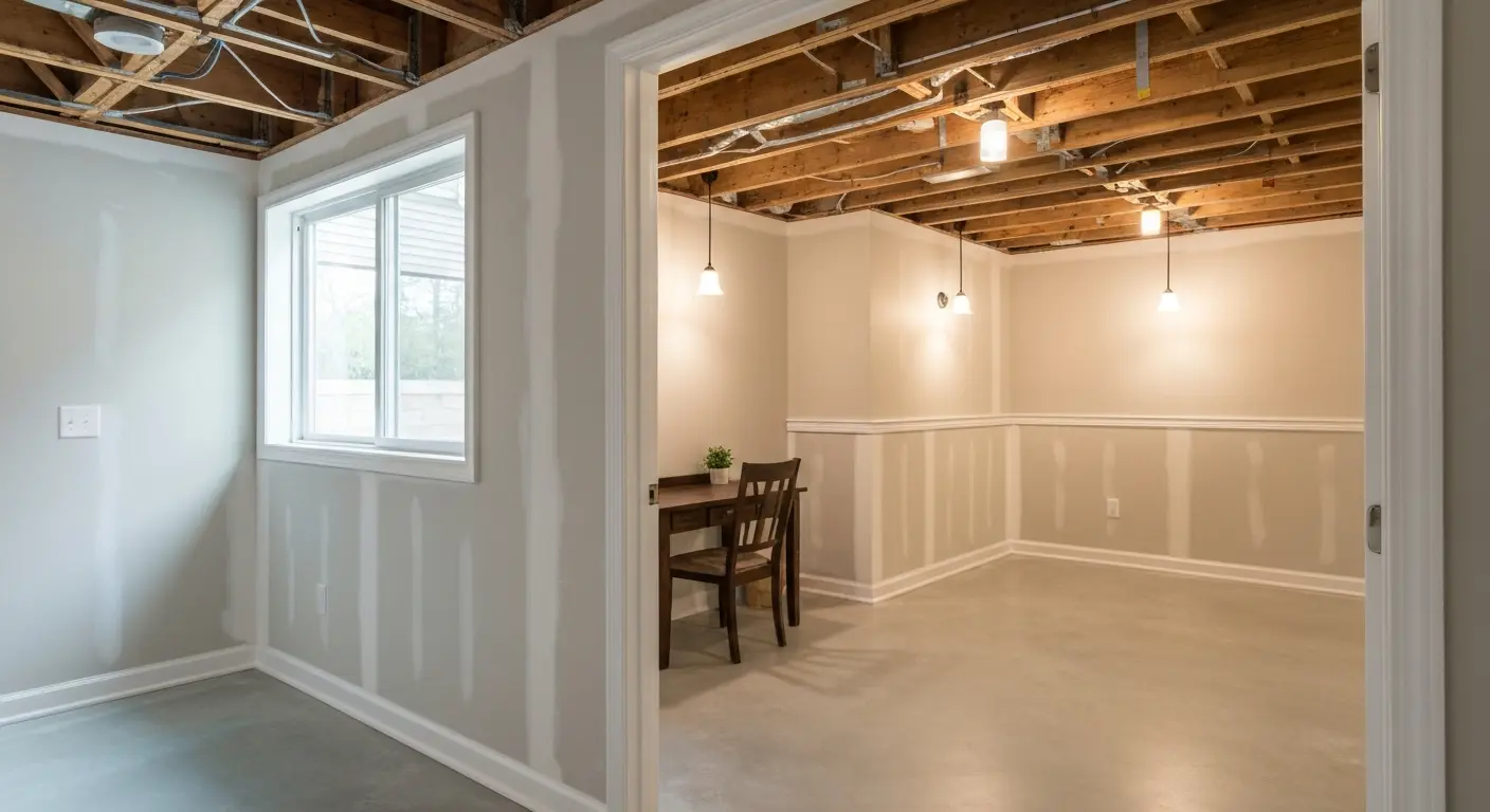 Basement finishing