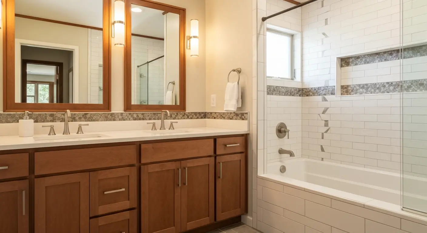 Complete bathroom remodel