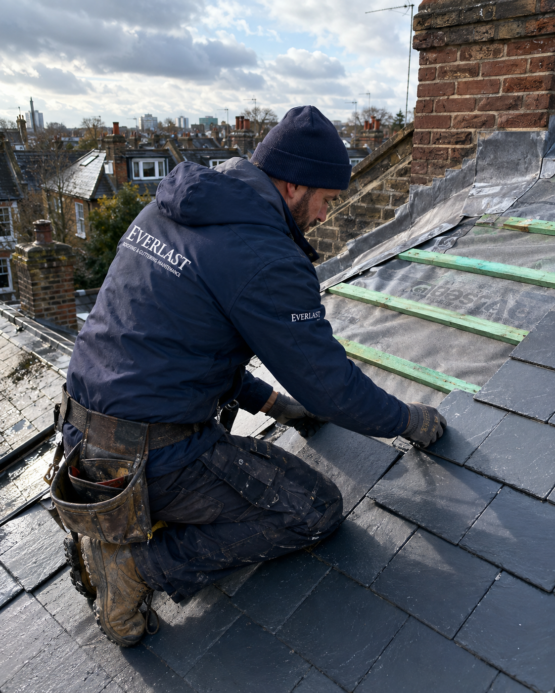 Guttering work in South West London