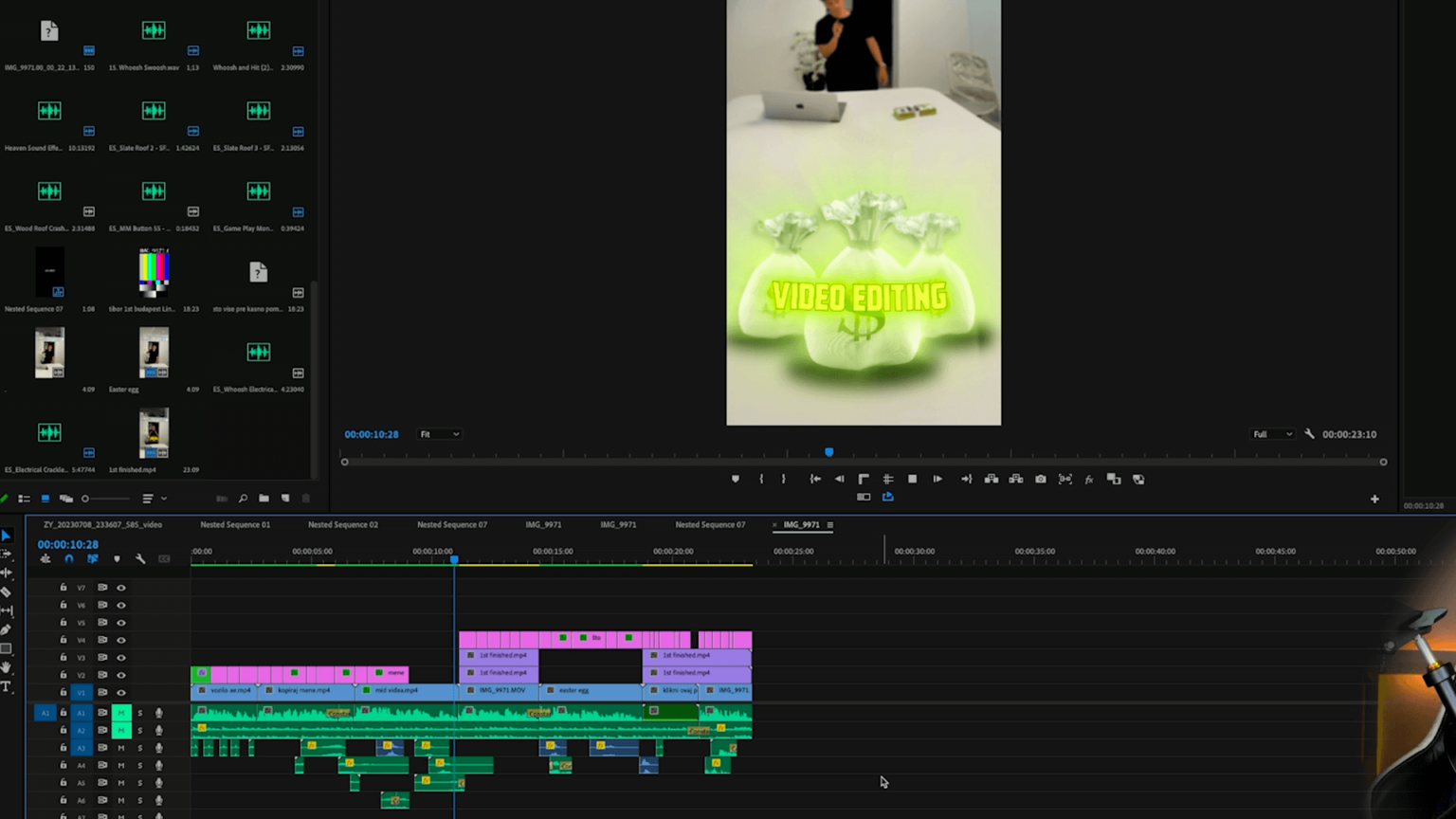 Animacije u Premiere Pro