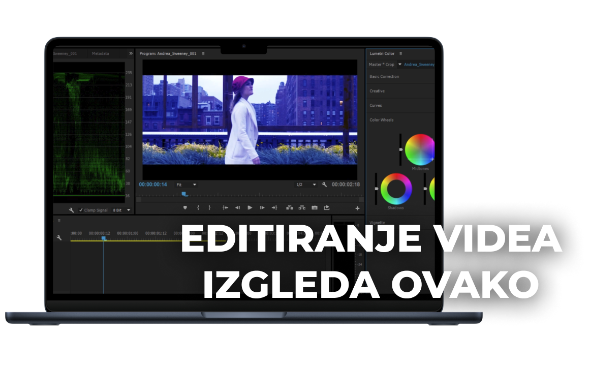 Editiranje videa izgleda ovako