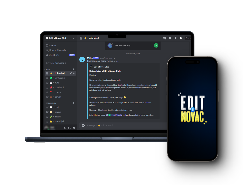 Edit u Novac edukacija i zajednica