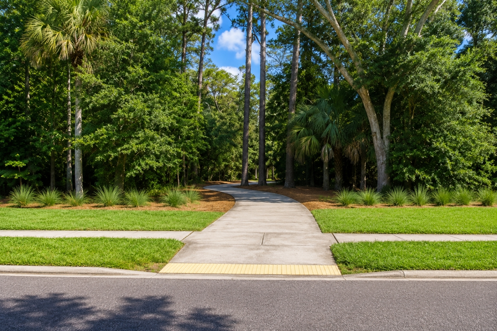 Mature oak trees and natural landscape at Twenty Mile Park in Nocatee
