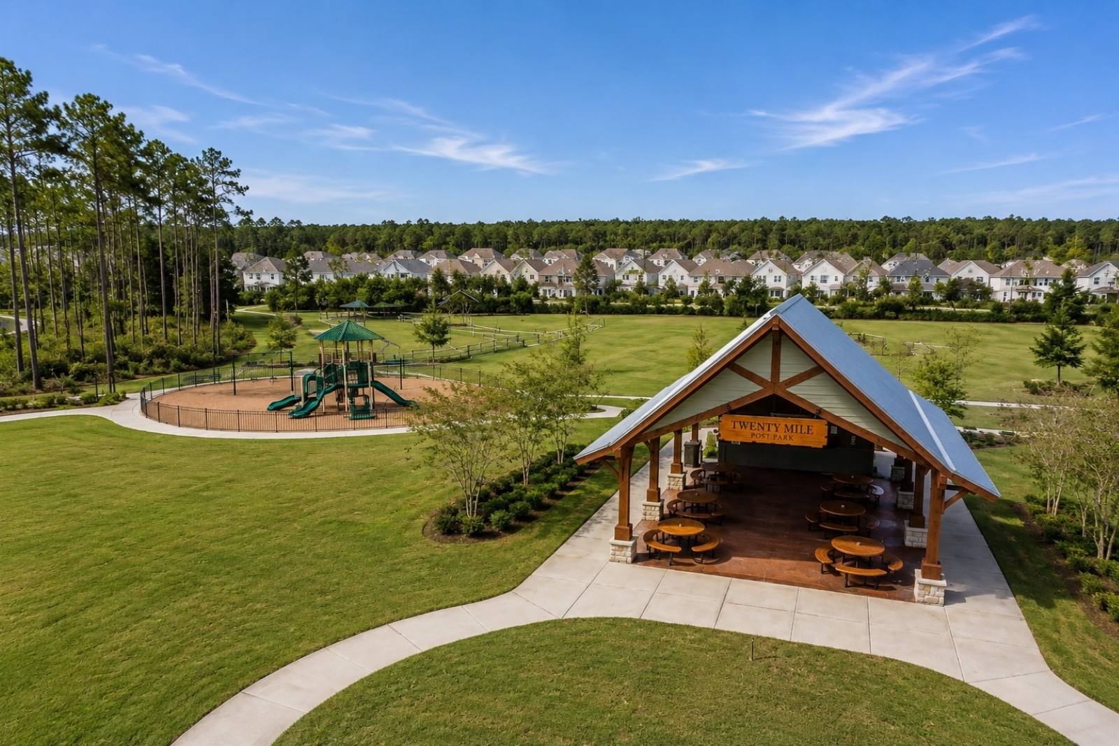 Twenty Mile Post park and pavilion in the Twenty Mile area of Nocatee