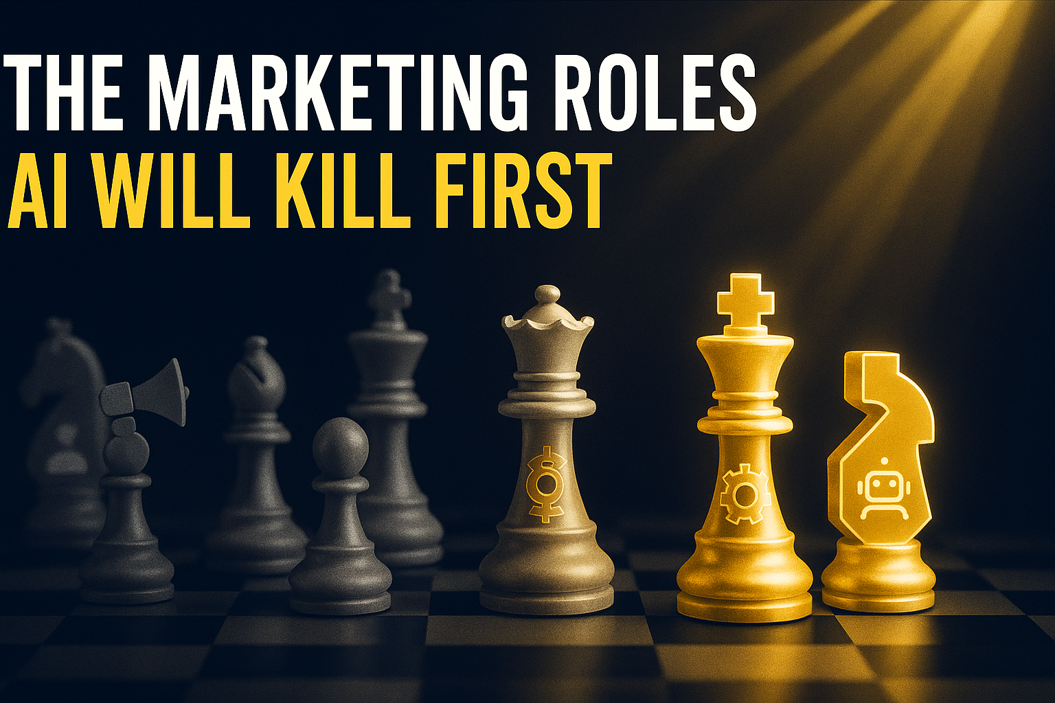 The Marketing Roles AI Will Kill First — And What Every Business Owner Must Do Before It's Too Late