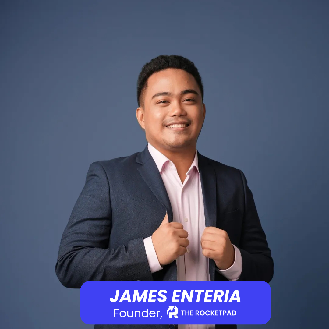 James Enteria, founder of RocketPad
