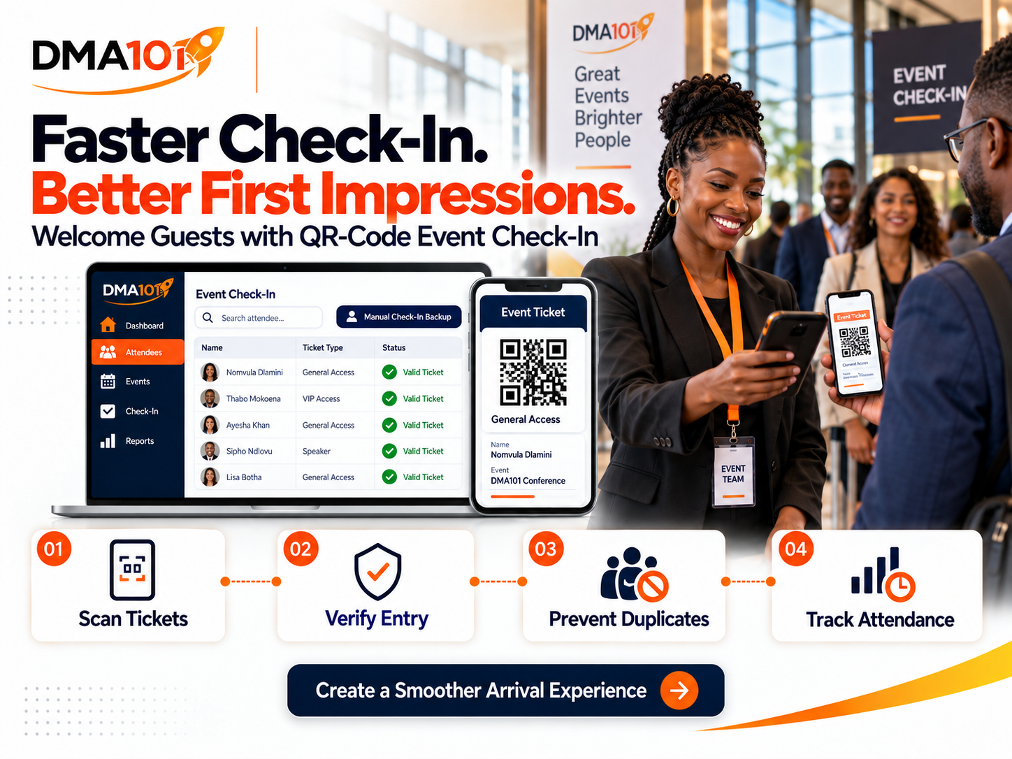 QR-Code Event Check-In: A Faster Way to Welcome Guests