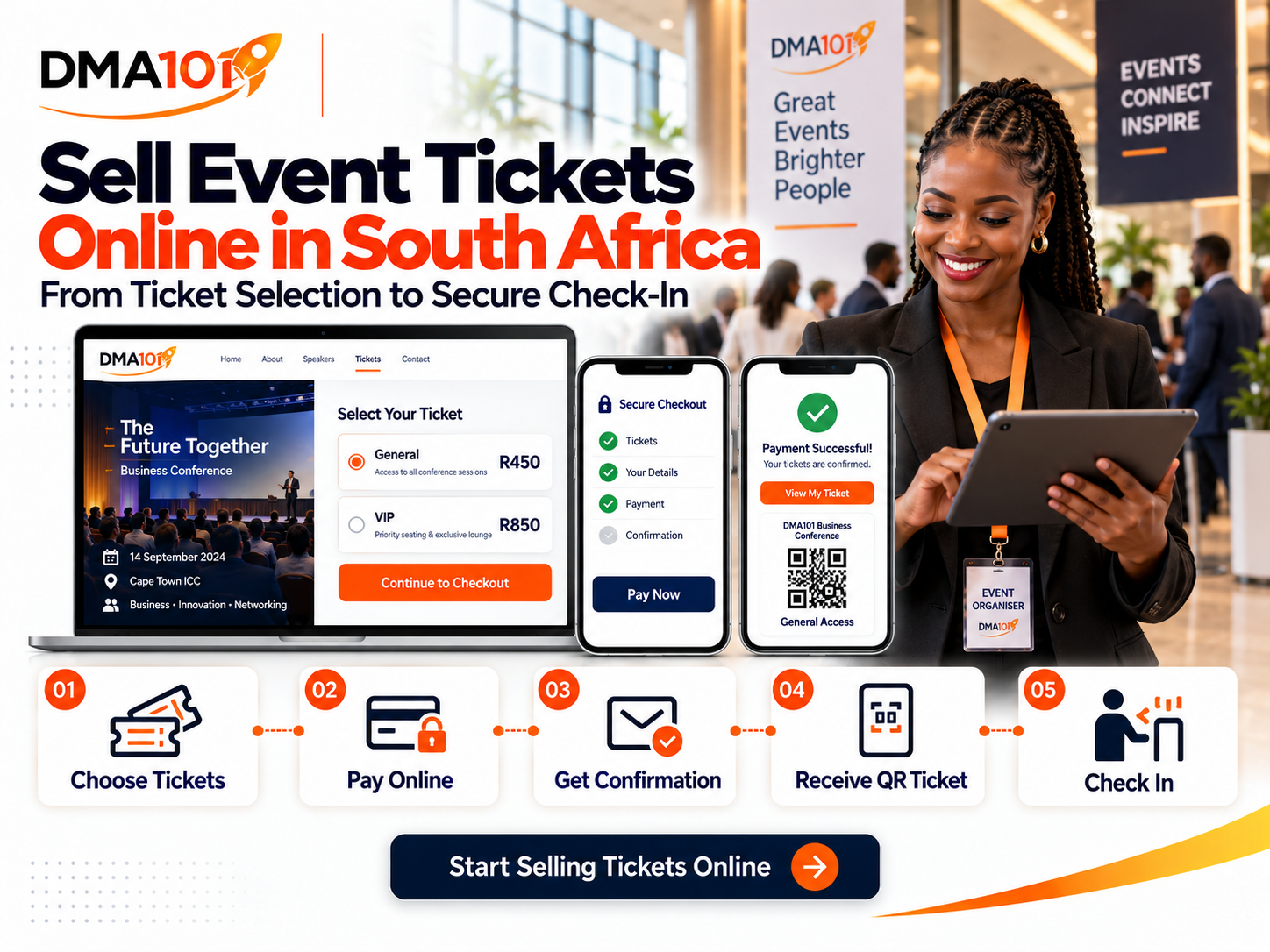 How to Sell Event Tickets Online in South Africa