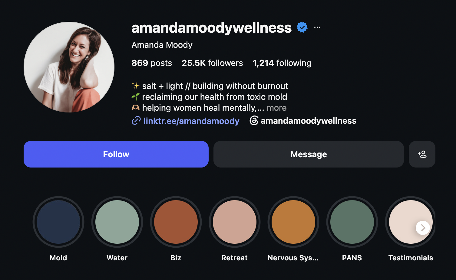 Amanda Moody Wellness on Instagram