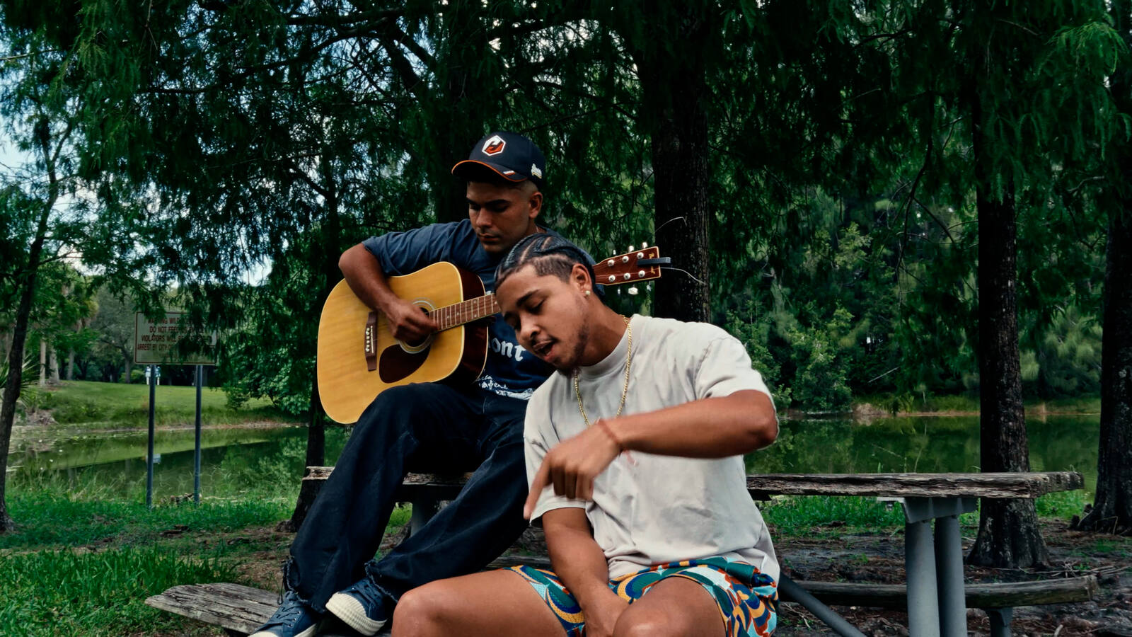 Paradise music video still