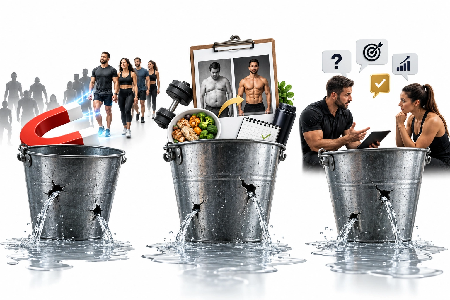 The 3 Biggest Leaks Holding Fitness Coaches Back
