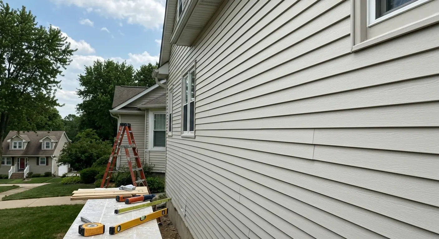 Siding installation