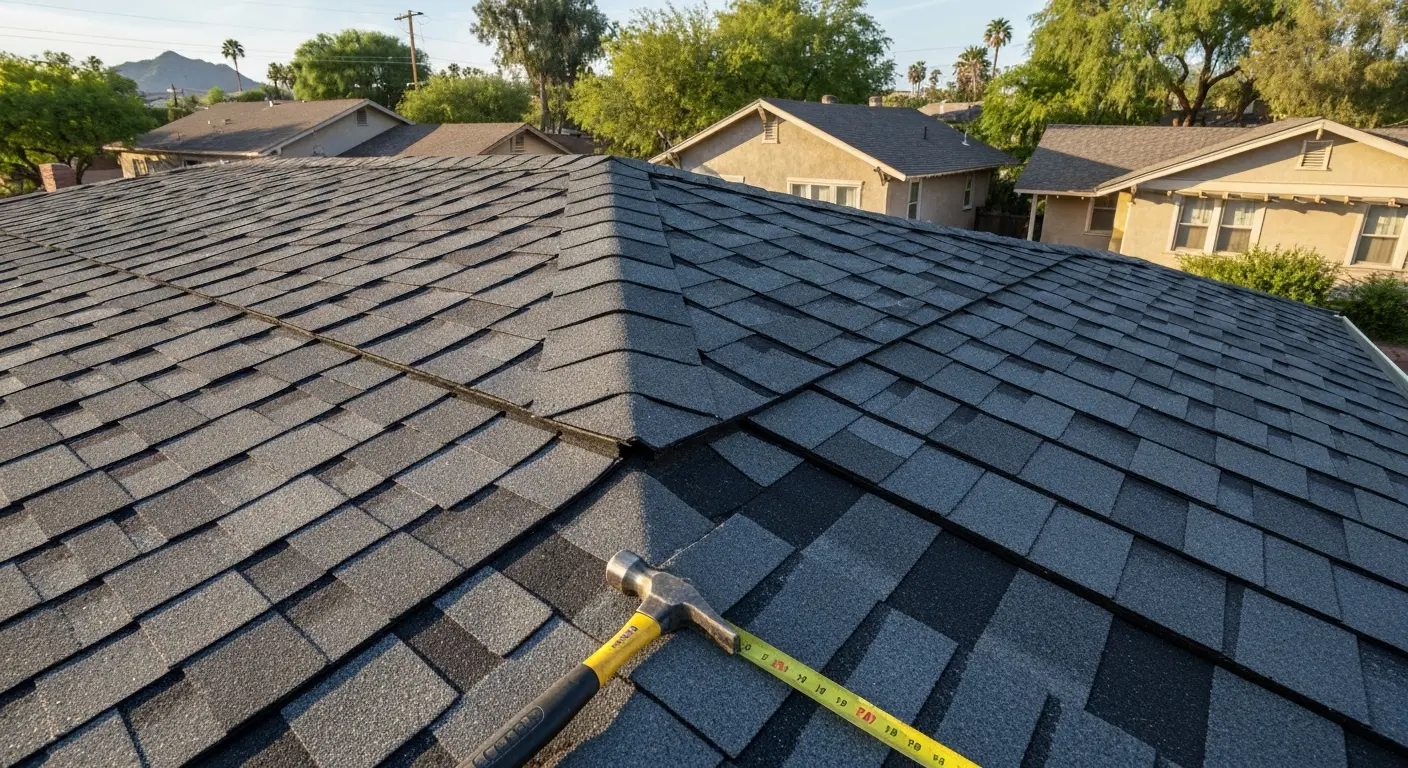 Roof replacement project