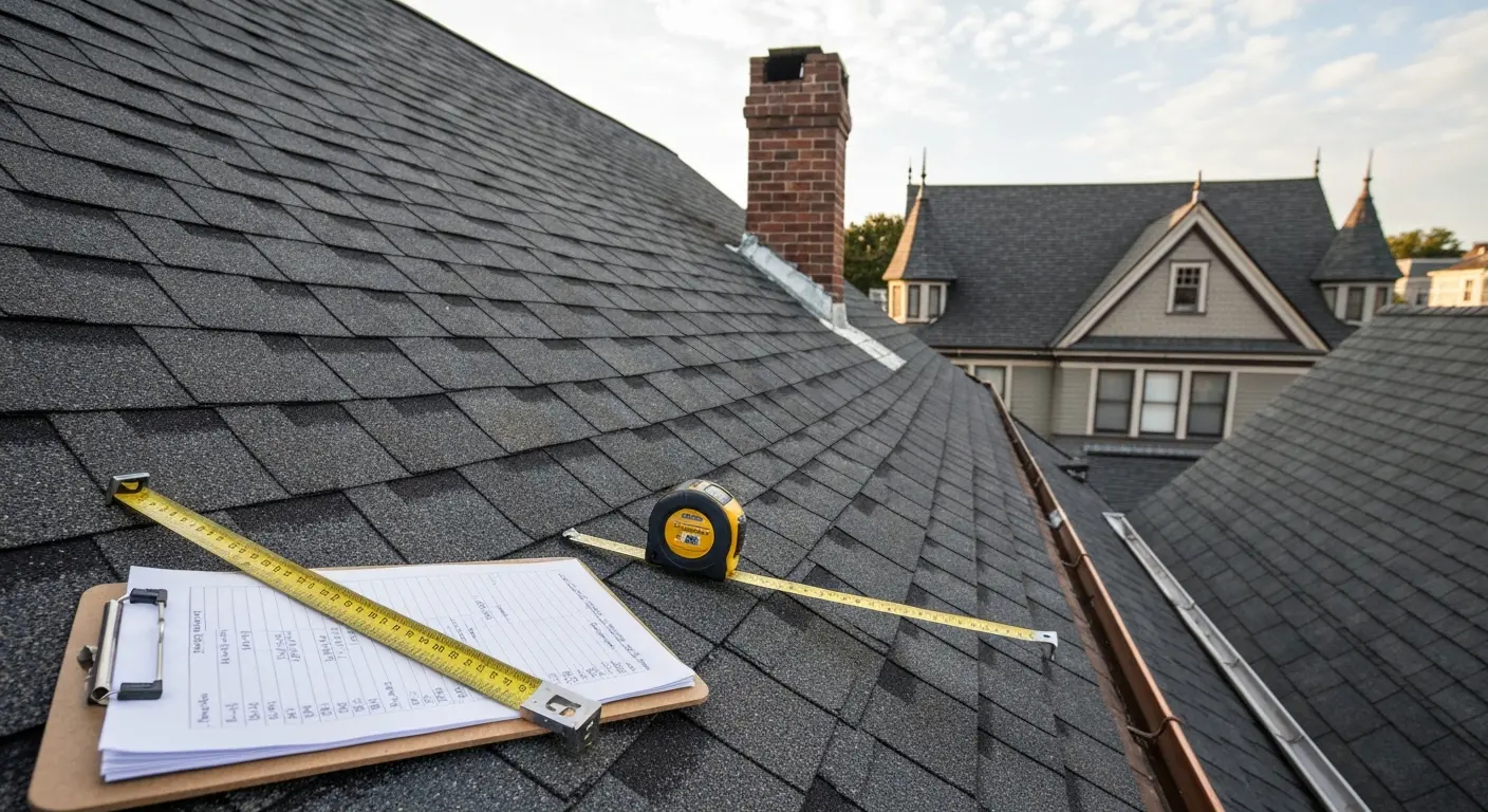 Roof inspection and measurement