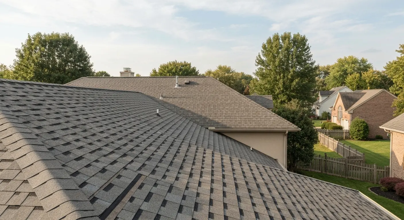 Roof replacement work