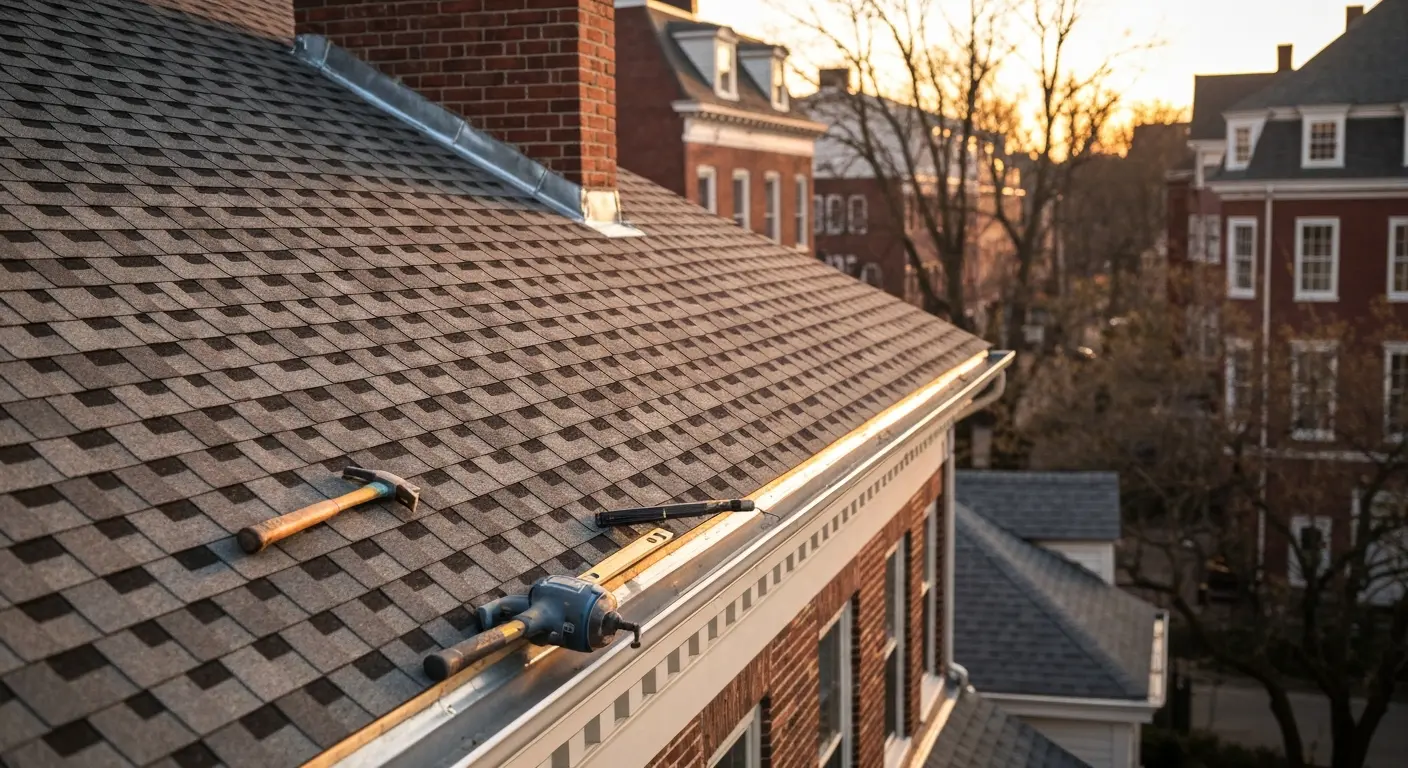 Roof replacement project