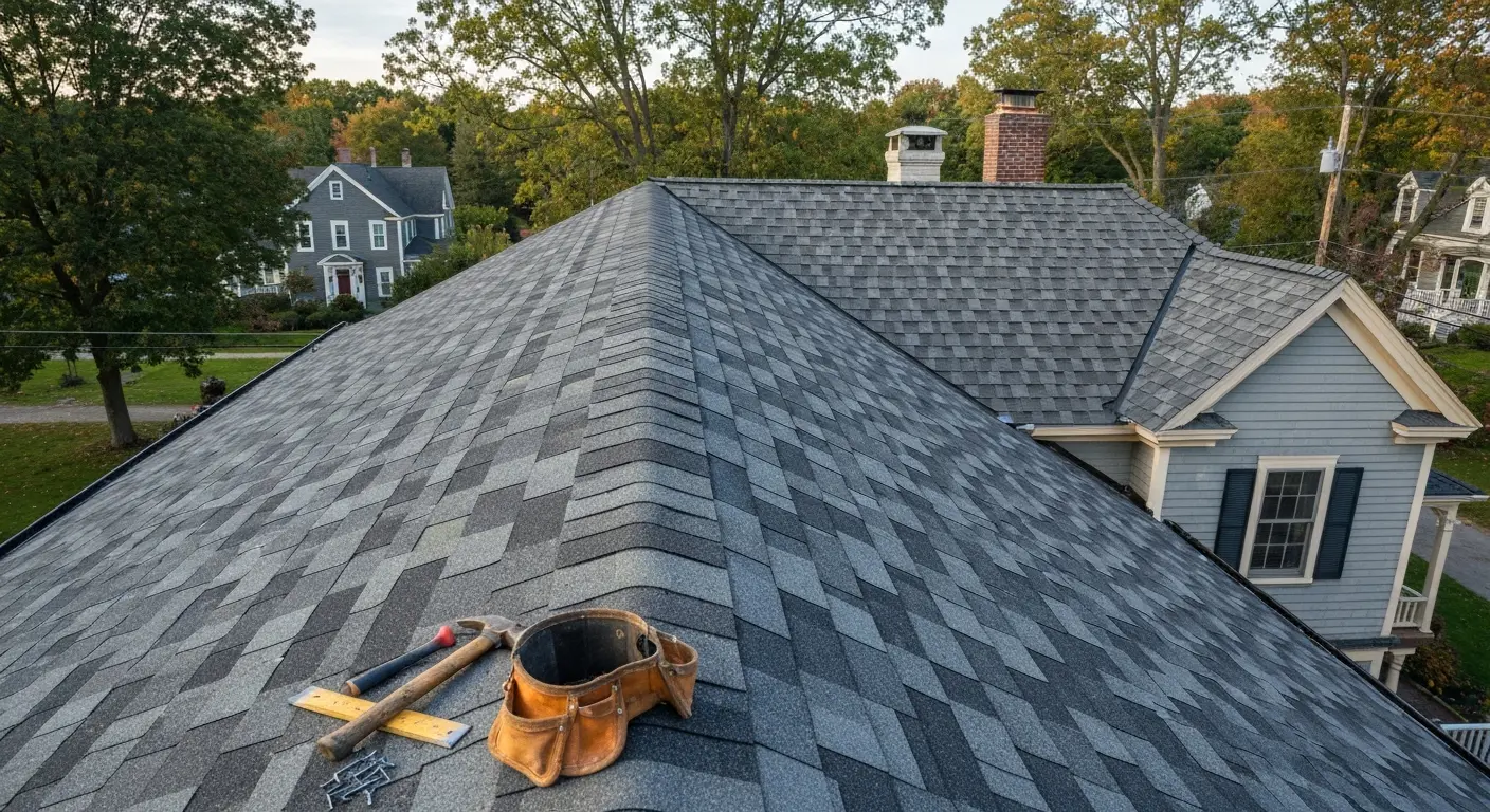 Roof replacement project