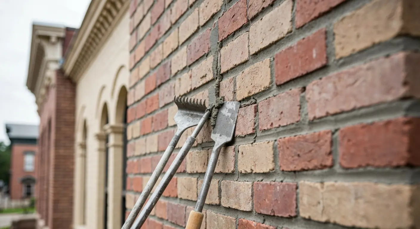 Brick restoration and repointing
