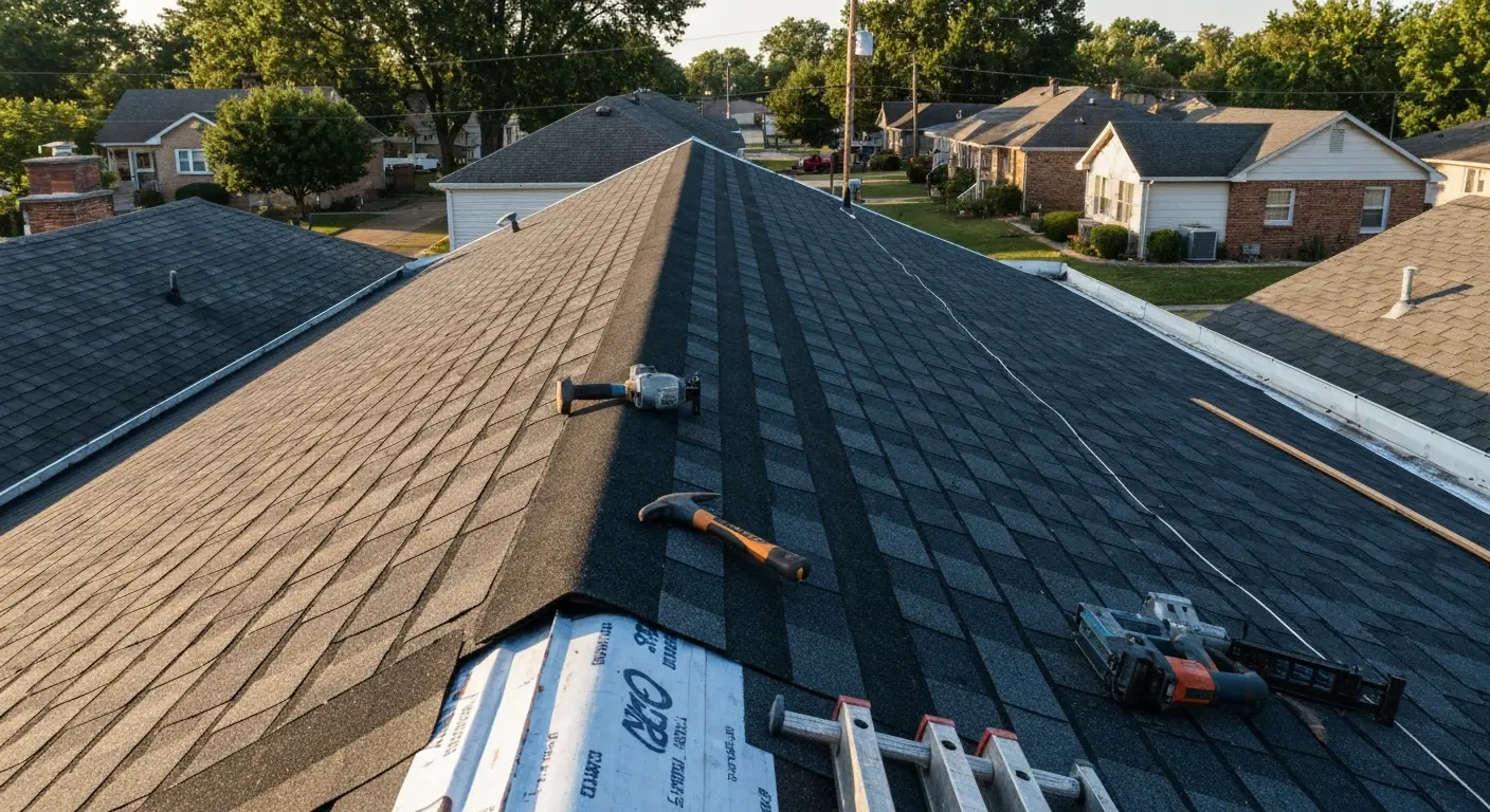 Roof replacement project