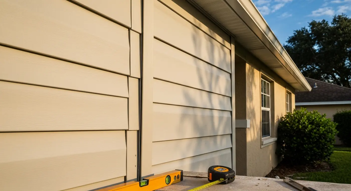 Siding replacement project