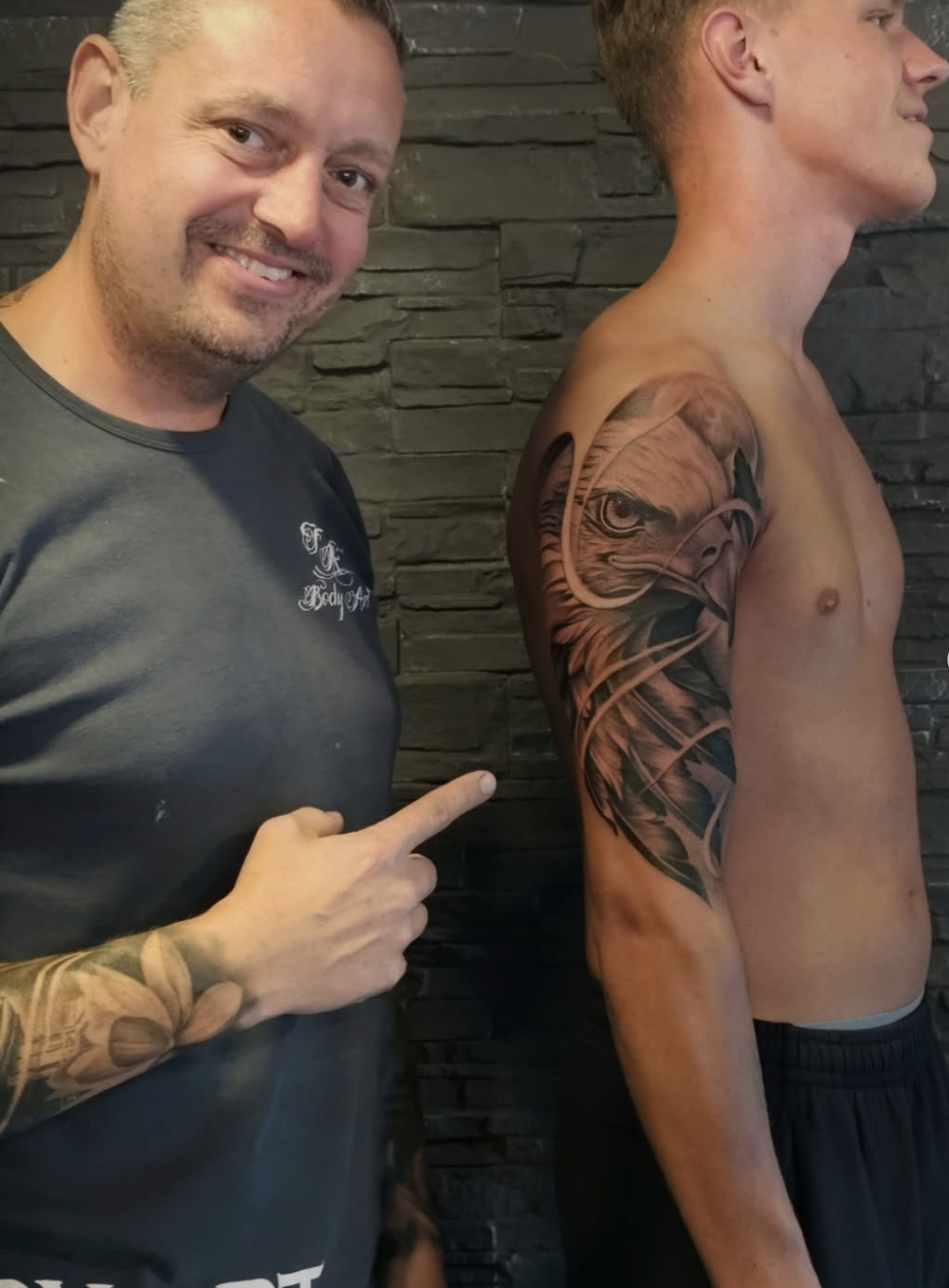 Ferry Reedijk, eigenaar van FR Body Art in Barendrecht