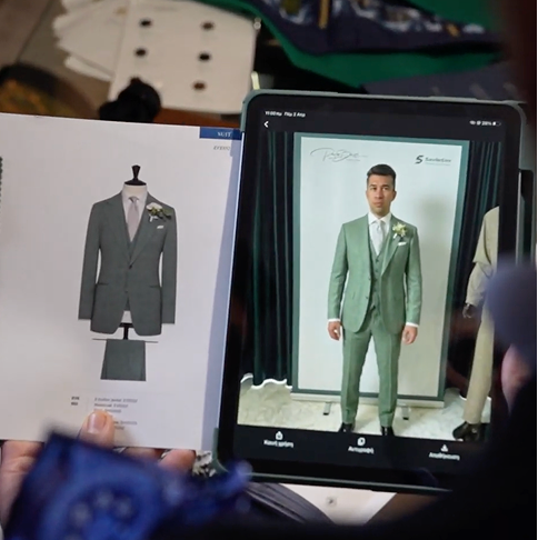 Βήμα 3 — Savile Sim preview του κοστουμιού πάνω σας