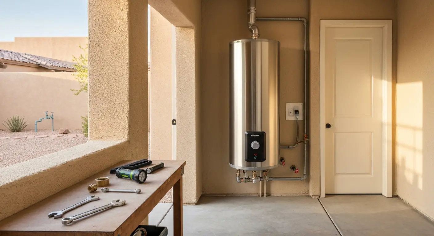 Water heater installation