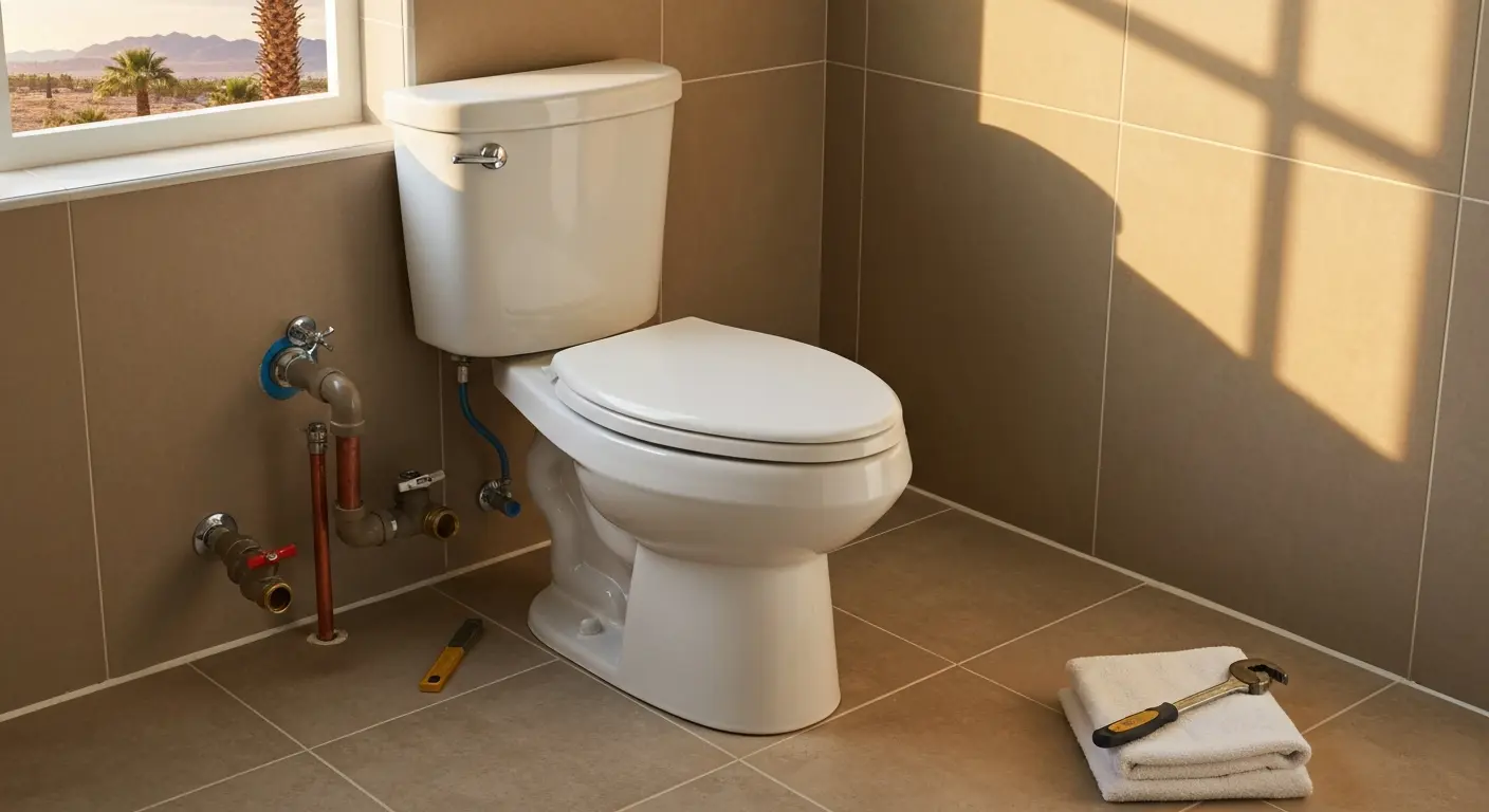 Toilet repair service