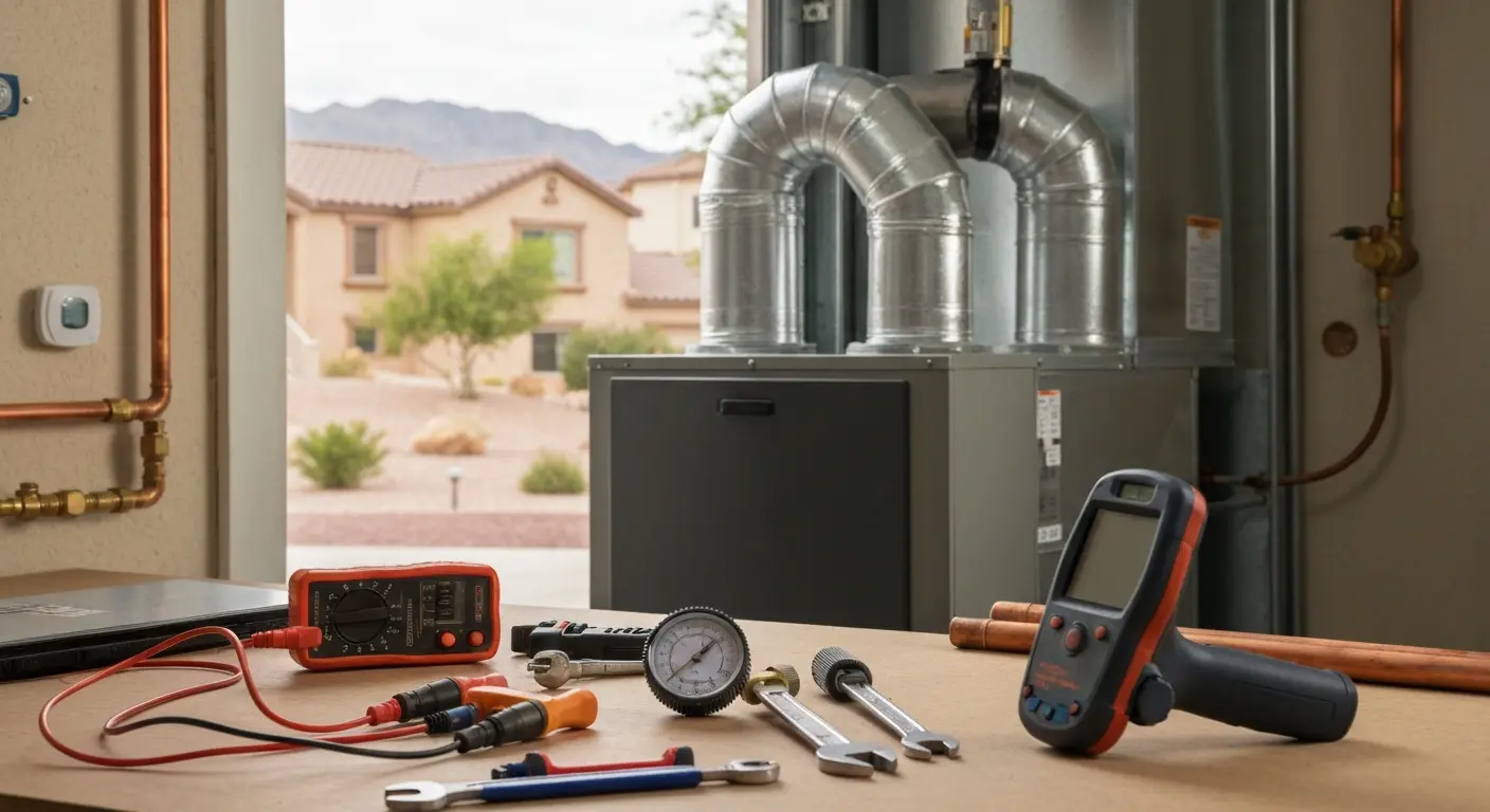 Heating system repair